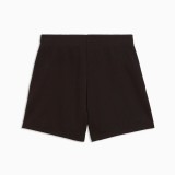 PUMA ESS LOGO HIGH WAIST SHORTS TR G 691721-01 Black Image 3