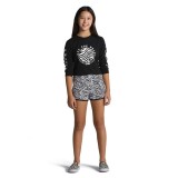 VANS ZEBRA DAZE SAS SHORT VN00040CWHT-WHT White-Black Image 1