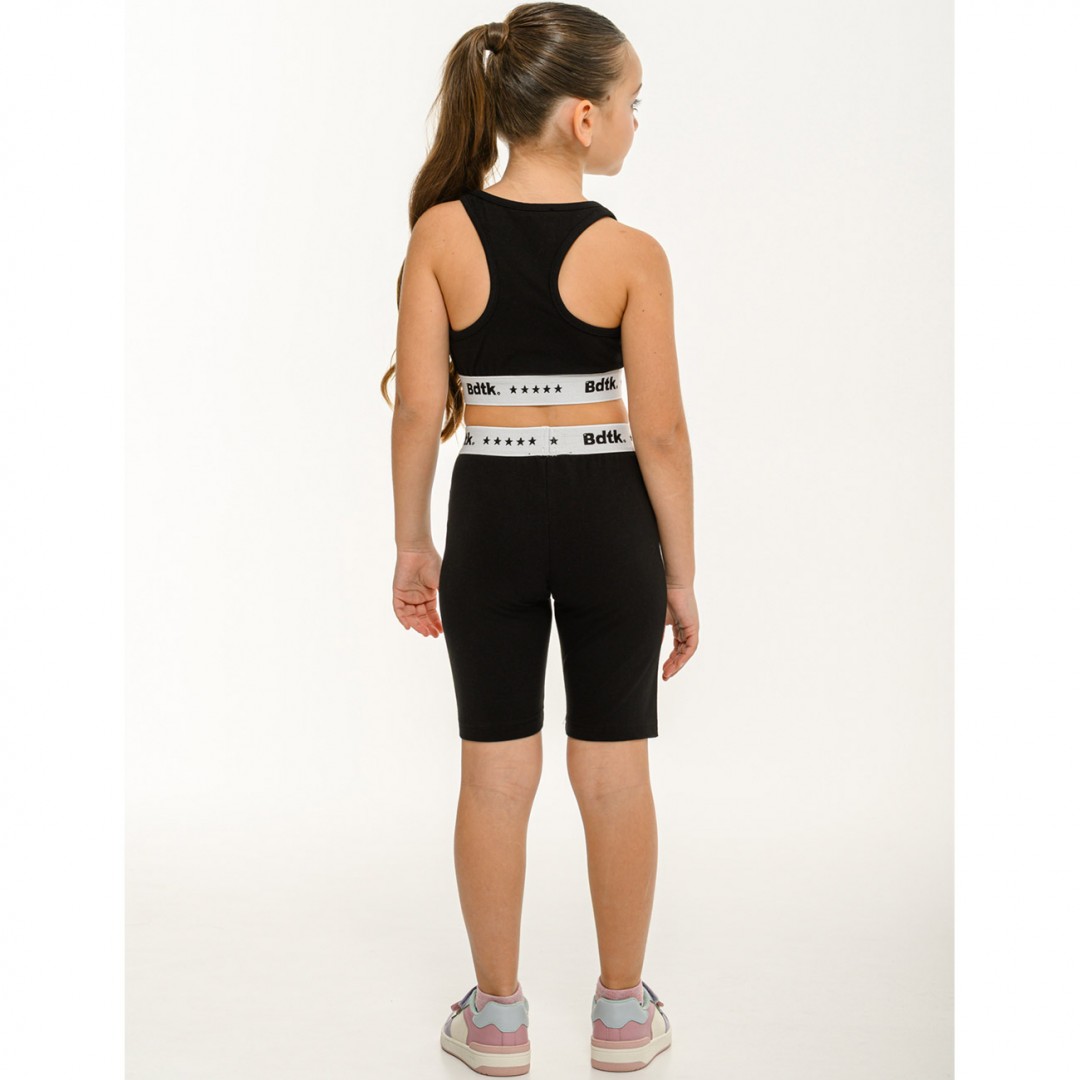 BODYTALK LAID BACK GYM LEGGINGS 2/4 1261-705014-00100 Μαύρο