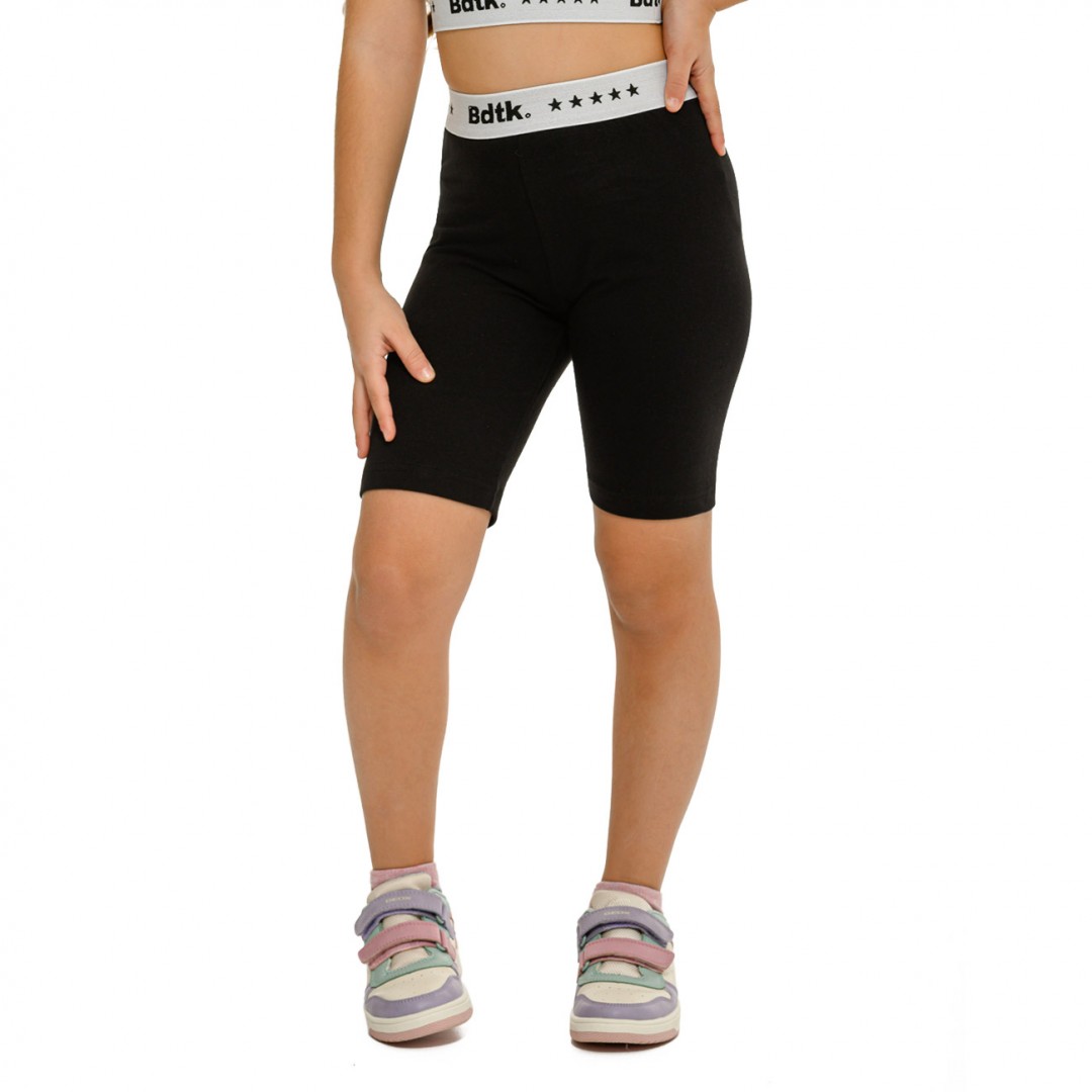BODYTALK LAID BACK GYM LEGGINGS 2/4 1261-705014-00100 Μαύρο