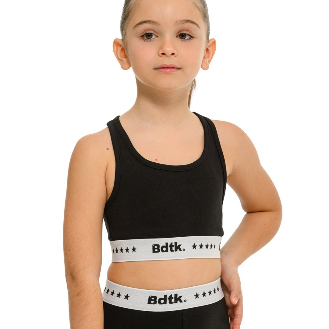 BODYTALK LAID BACK GYM SPORTS BRA 1261-705024-00100 Black