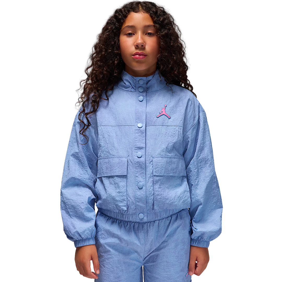 JORDAN BLUE JEANS & BLING LT JACKET 45F196-U8K Σιελ