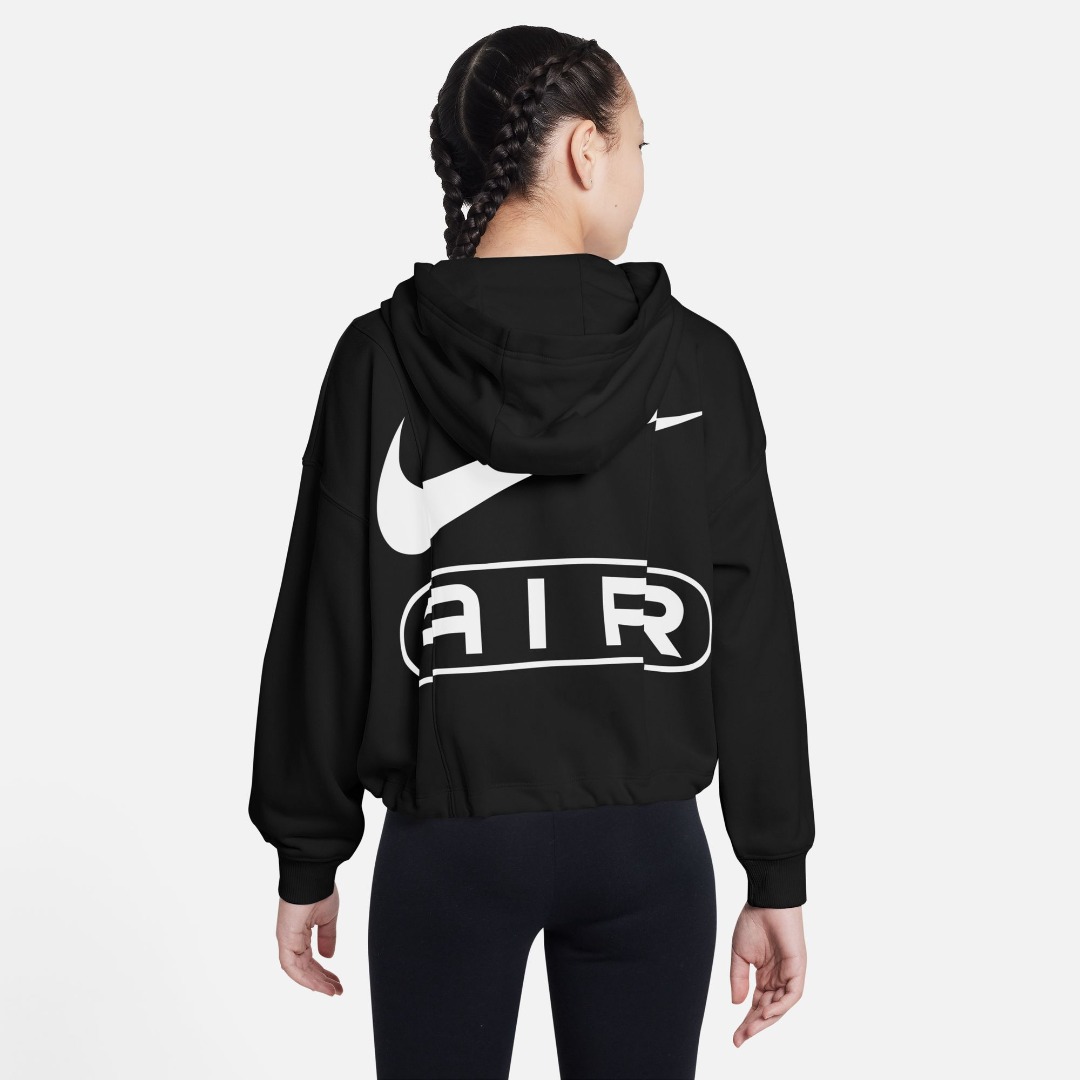 NIKE G NSW AIR FT FZ HDY FN8615-010 Μαύρο