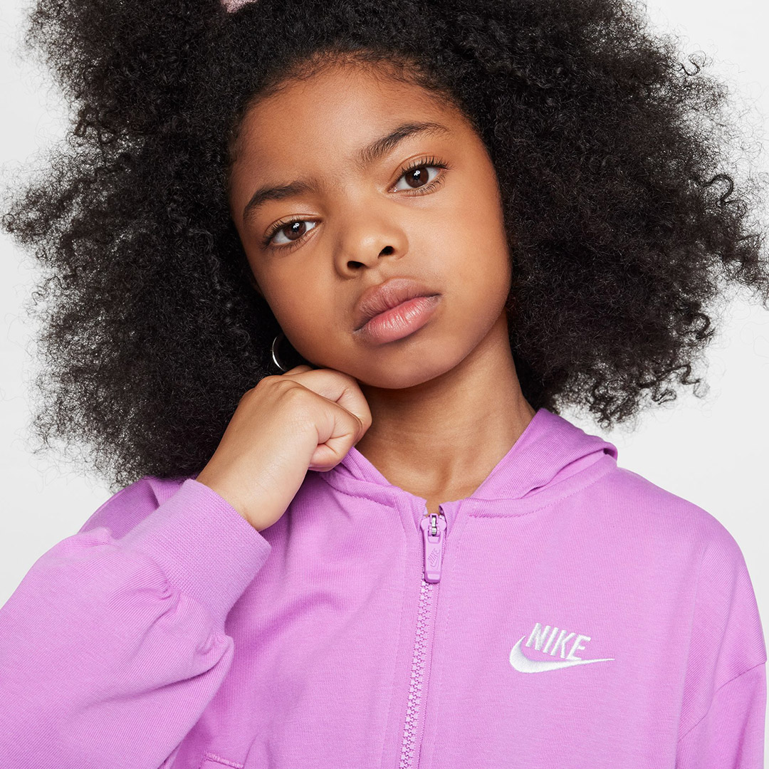 NIKE G NSW FZ HDY JSY LBR FN8595-532 Purple