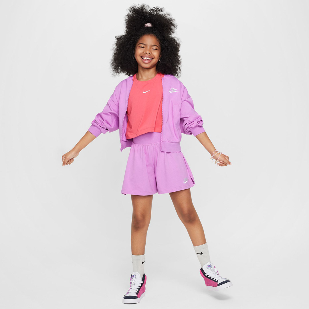 NIKE G NSW FZ HDY JSY LBR FN8595-532 Purple