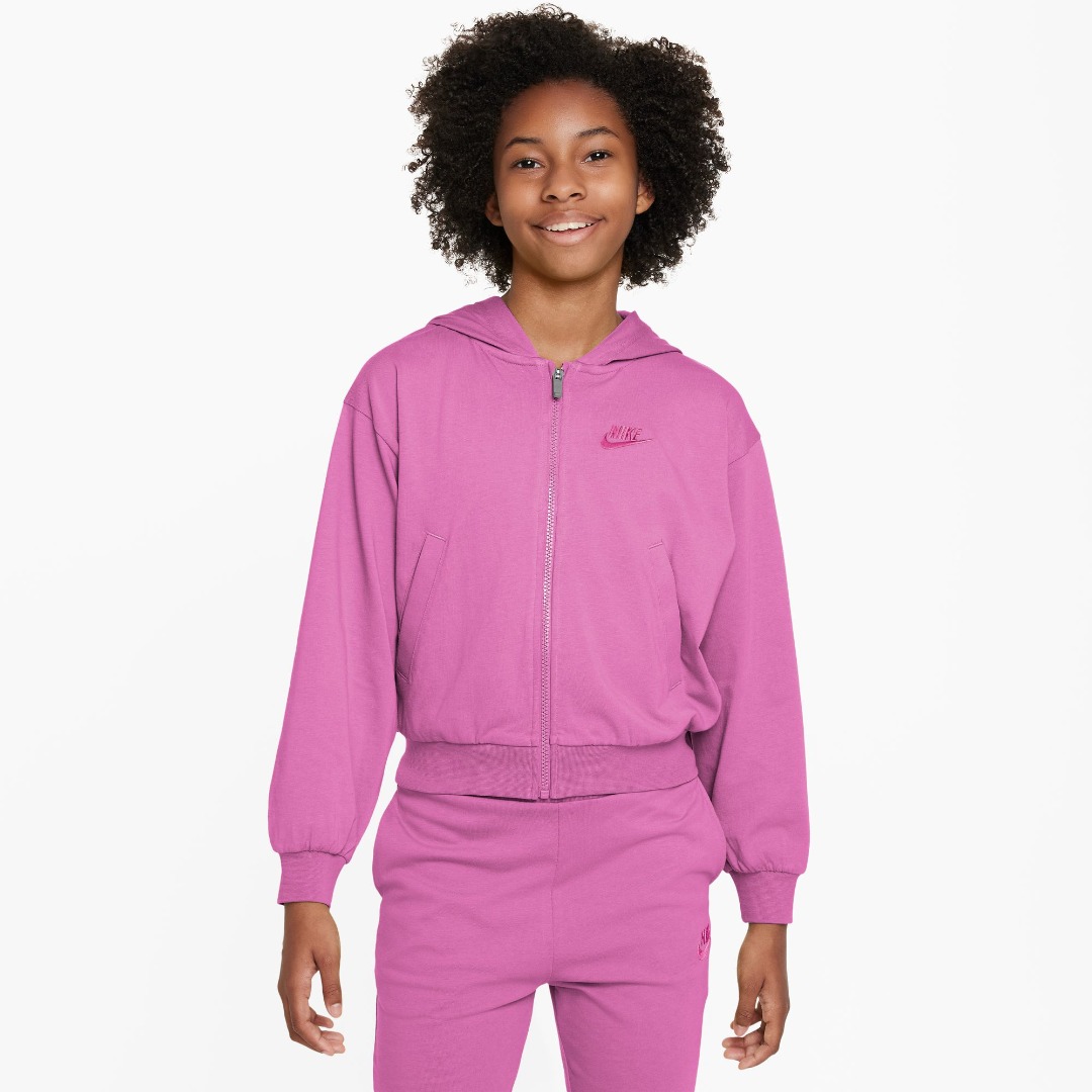 NIKE G NSW FZ HDY JSY LBR FN8595-675 Φούξια