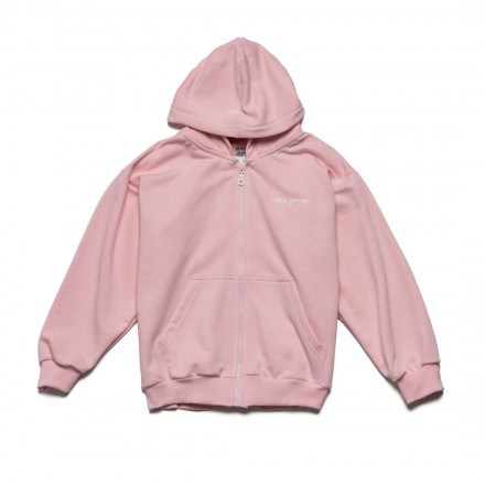 GSA SPORT HOODIE JACKET (BRUSHED) 28-3408-LIGHT PINK Ροζ