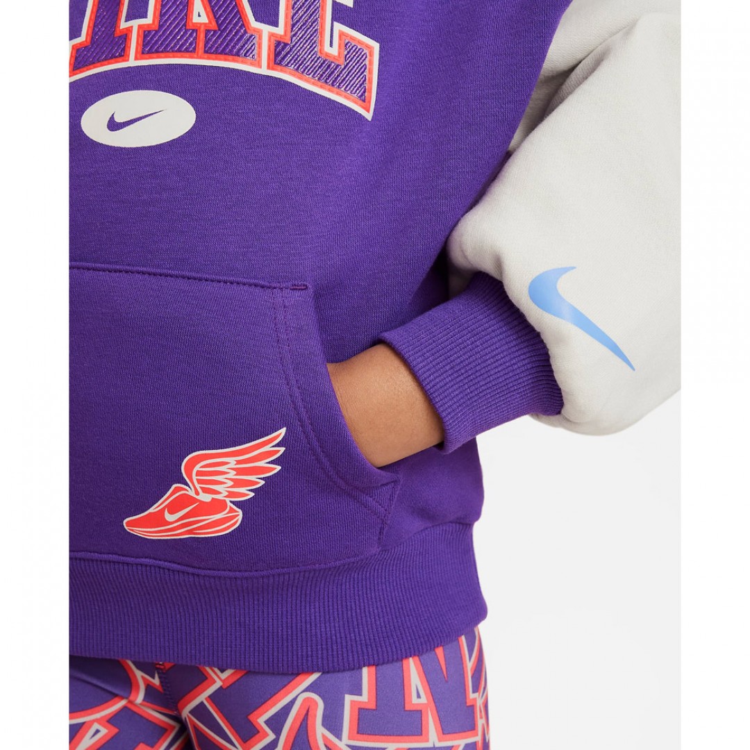 NIKE JOIN THE CLUB PULLOVER HOODIE 36L043-P9N Purple