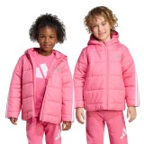 adidas sportswear LK ESS 3S JKT JL9049 Ροζ Εικόνα 4