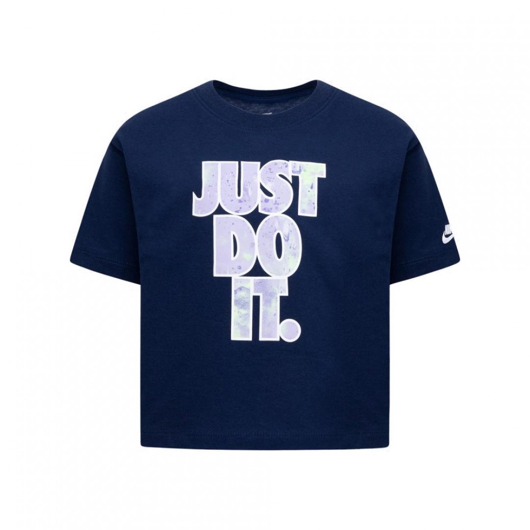 NIKE PRINTED CLUB BOXY TEE 36L655-U90 Μπλε