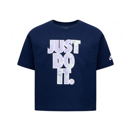 NIKE PRINTED CLUB BOXY TEE 36L655-U90 Μπλε