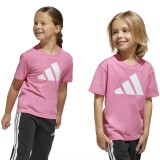 adidas sportswear LK BL TEE 160 JC9718 Φούξια Εικόνα 1