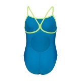 ARENA LOGO KIDS GIRL ONE PIECE 003605-800 Turquoise Image 0