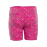 NIKE SWOOSH LOGO BIKE SHORT 36L671-AFN Pink Image 0