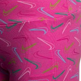 NIKE SWOOSH LOGO BIKE SHORT 36L671-AFN Pink Image 1