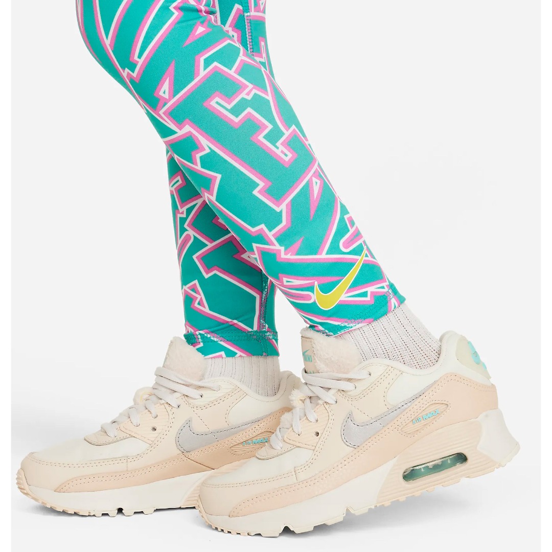 NIKE JOIN THE CLUB AOP LEGGING 36L035-P9N Μωβ
