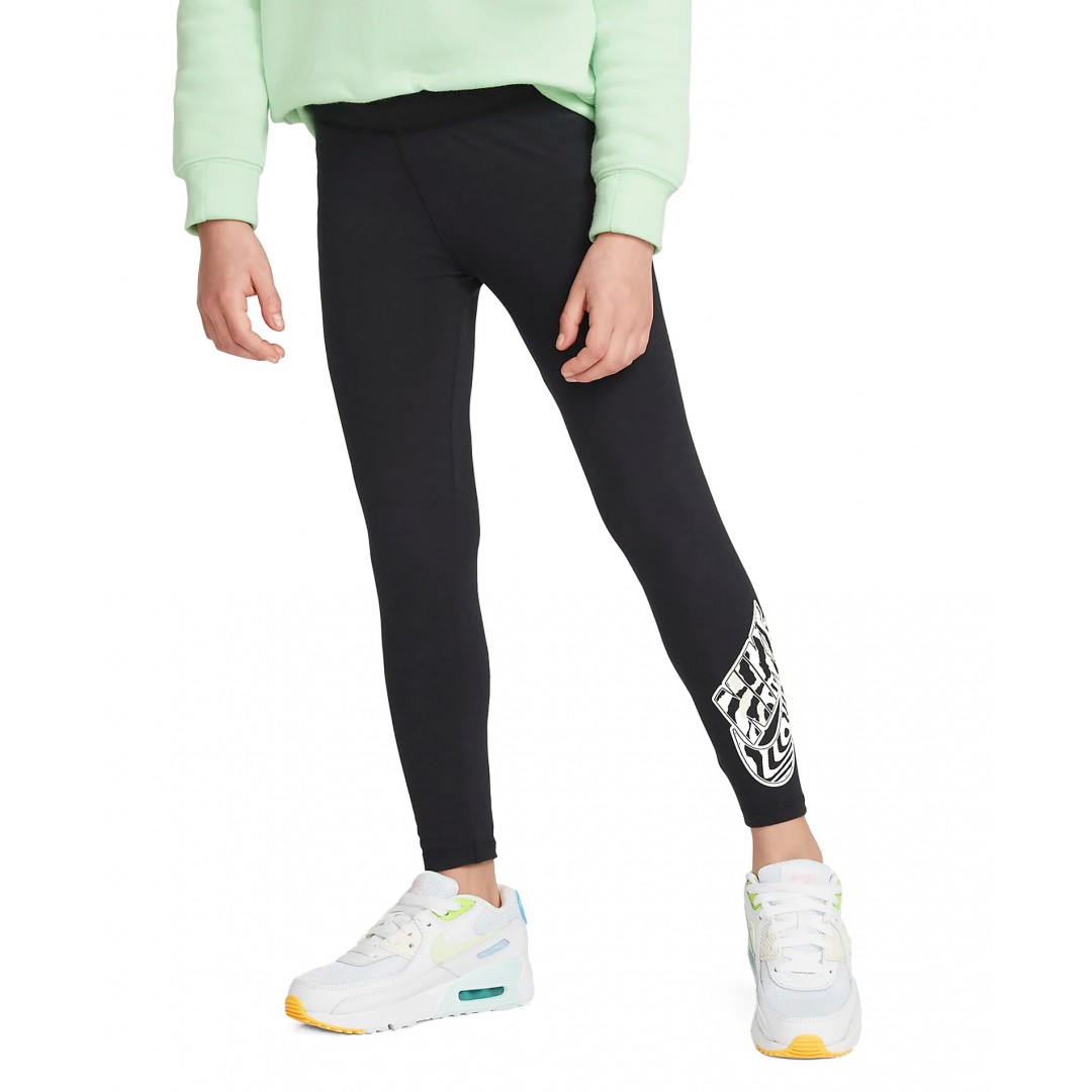 NIKE PRINTED LEGGINGS 36H495-023 Black