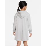 NIKE DREAM CHASER HOODED FT DRESS 36J905-GAK Γκρί Εικόνα 0