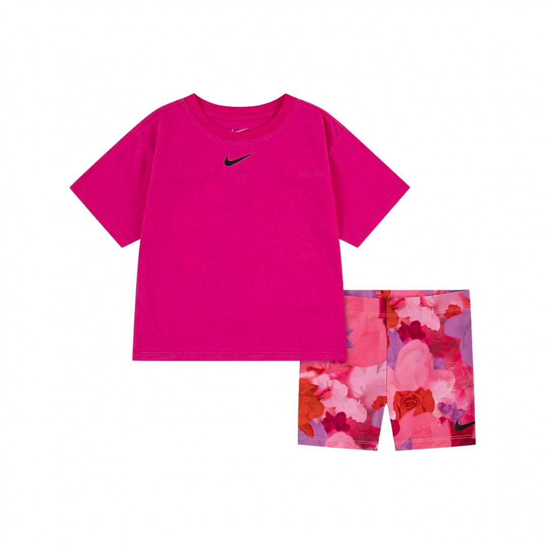 NIKE NKG MOVE WITH NATURE BIKE SHOR 36N688-P64 Colorful
