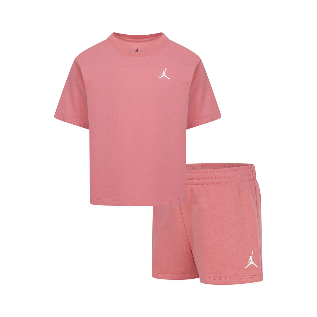 JORDAN JDG BROOKLYN ESS FLC SHORT SET 3BD721-A0Y Ροζ