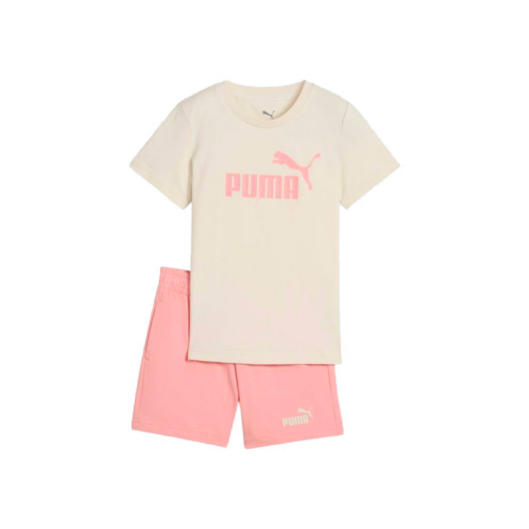 PUMA ESS NO. 1 LOGO TEE AND SHORTS SET PS 685240-87 Πολύχρωμο