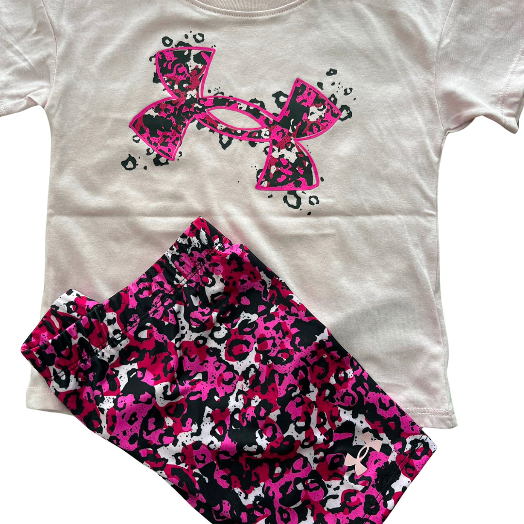 UNDER ARMOUR PRINTED BIKE SHORT SET UASII0QR-685 Πολύχρωμο
