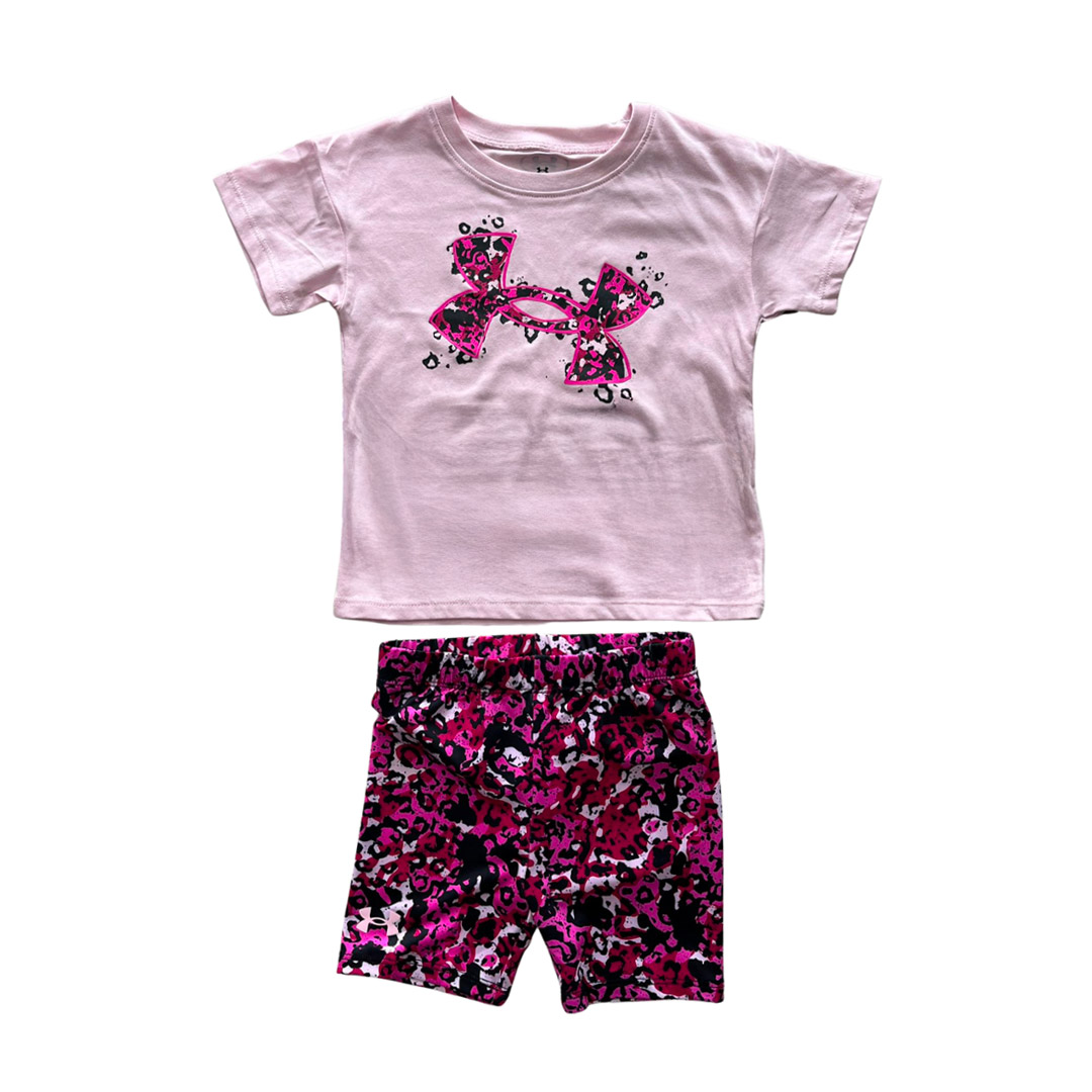 UNDER ARMOUR PRINTED BIKE SHORT SET UASII0QR-685 Πολύχρωμο