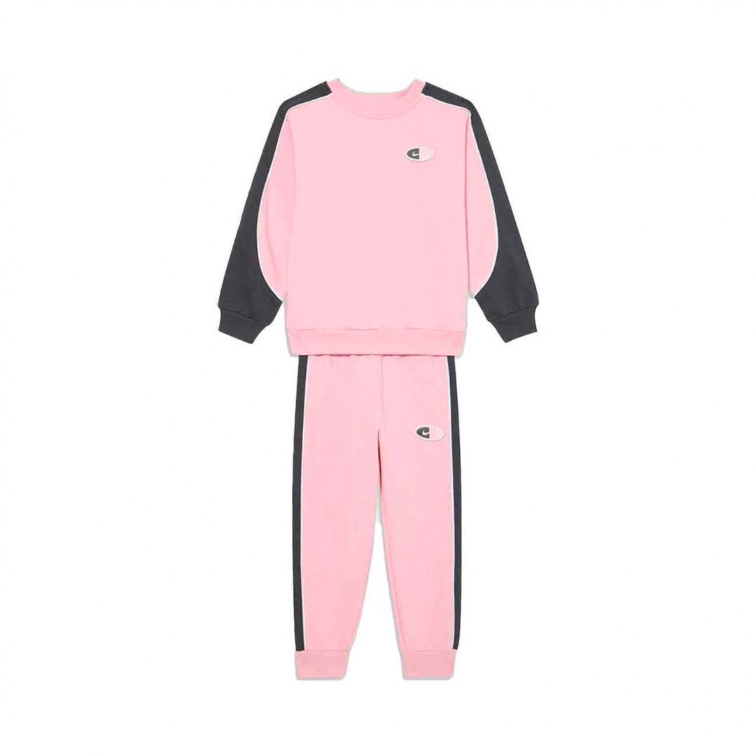 NIKE NKN FLEECE CREW SET 36N293-A0W Pink