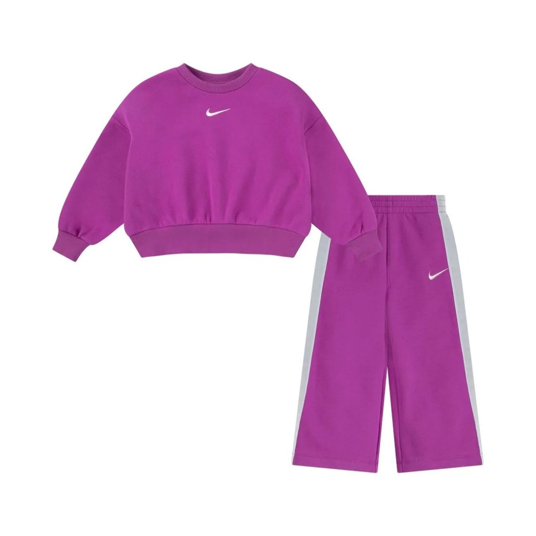 NIKE SHINE CREW PANT SET 36M460-PC1 Φούξια