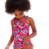 SPEEDO GIRLS  LEARN TO SWIM PRINTED FRILL 8-00314618239 Πολύχρωμο Εικόνα 1
