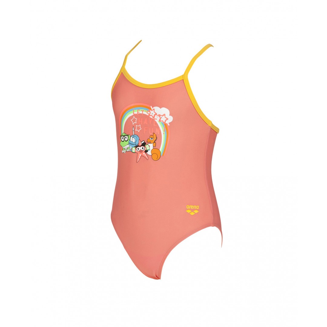 ARENA AWT KIDS GIRL ONE PIECE 002046-943 Σομόν