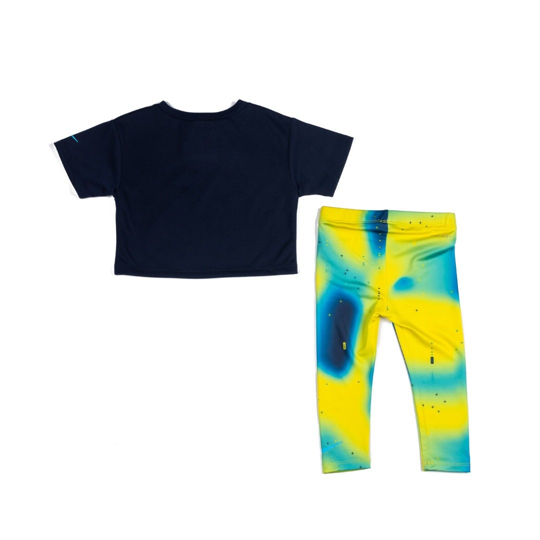 NIKE BOXY TEE & LEGGING SET 16K412-Y2N Colorful