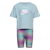 NIKE AOP BIKE SHORT SET 16K567-P3R Πολύχρωμο Εικόνα 