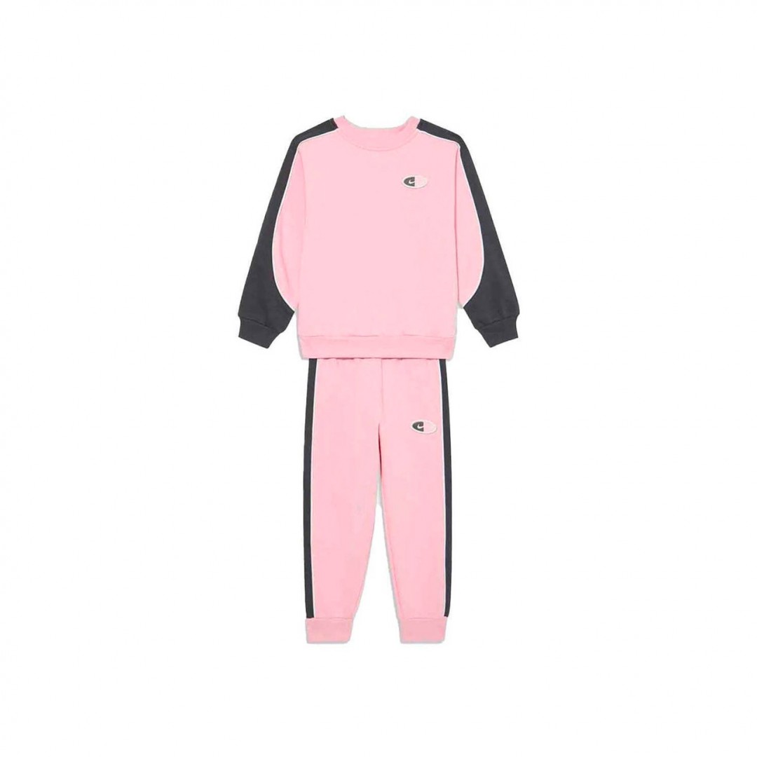 NIKE NKN FLEECE CREW SET 66N293-A0W Pink