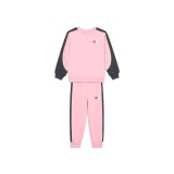 NIKE NKN FLEECE CREW SET 66N293-A0W Pink Image 