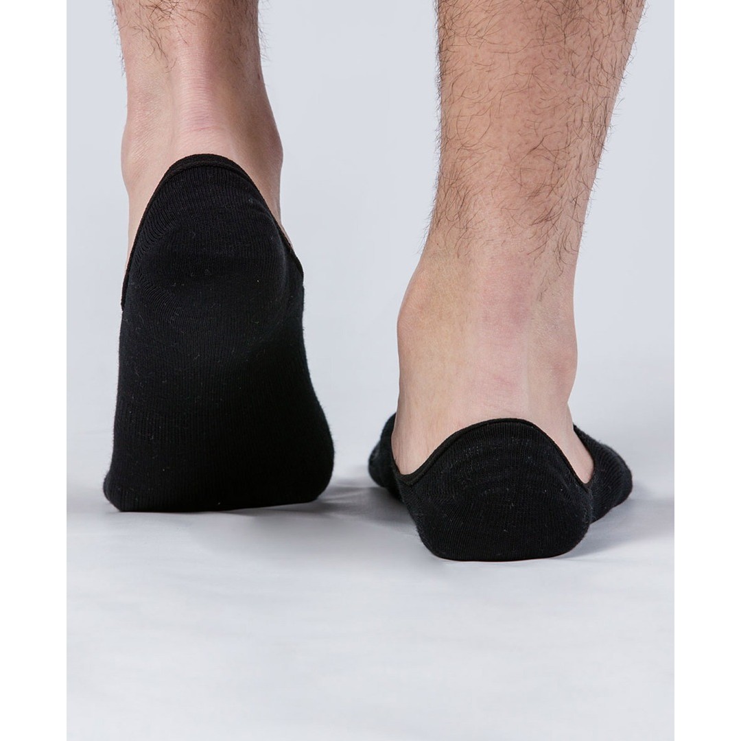 GSA ORGANICPLUS MENS ULTRALIGHT PERFORMANCE NO SHOW 6PACK 8119104-BLACK 51 Black