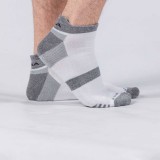 GSA BAMBOO MENS EXTRA CUSHIONED PERFORMANCE LOW CUT 6PACK 8119113-WHITE-GRAY-BLACK Colorful Image 3