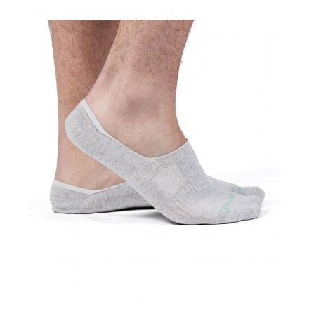 GSA ORGANICPLUS MENS ULTRALIGHT PERFORMANCE NO SHOW 6PACK 8119104-WHITE-GRAY-BLACK 50 Colorful