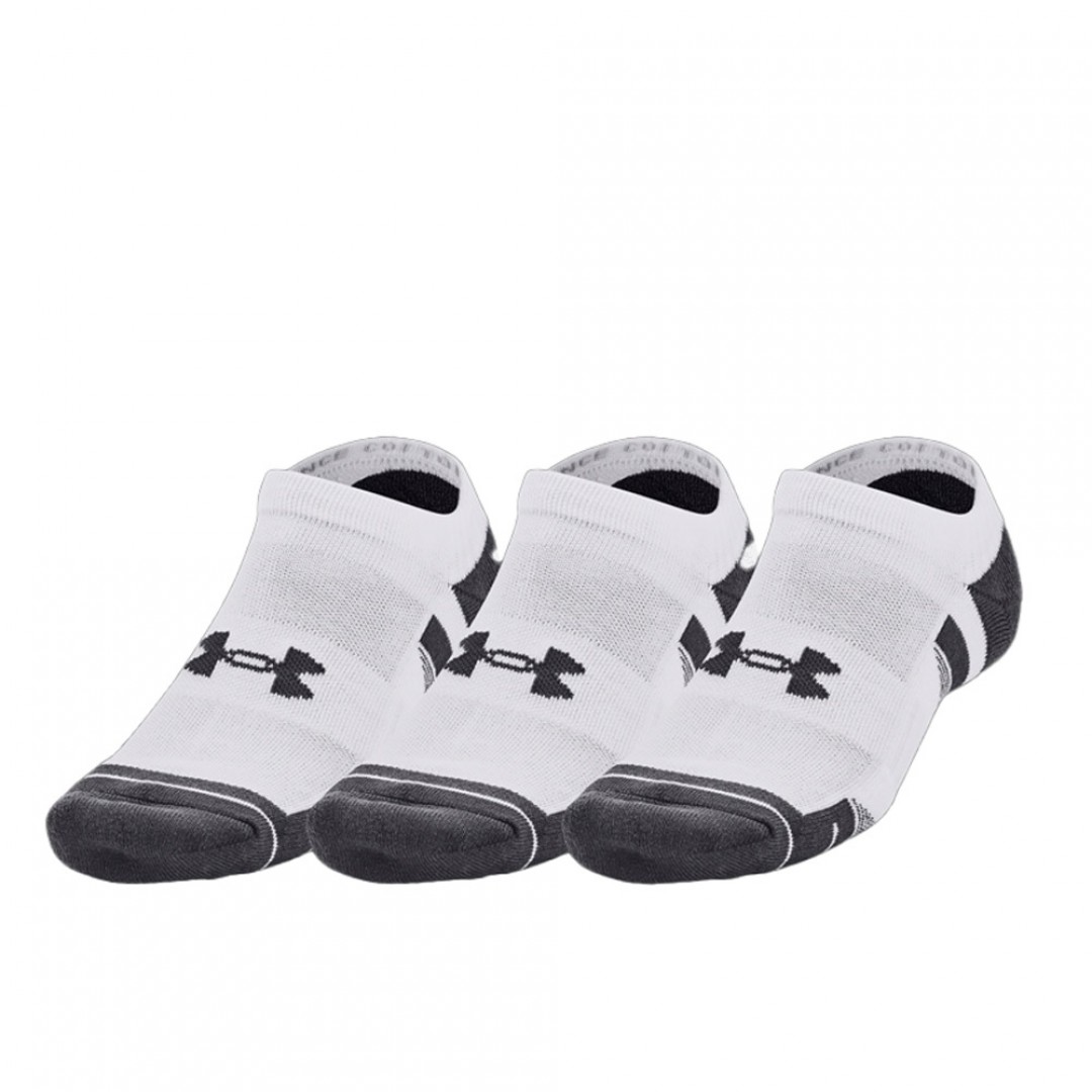 UNDER ARMOUR PERFORMANCE COTTON 3PK NS 1379526-100 White