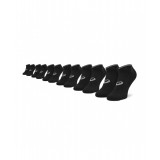 ASICS 6PPK INVISIBLE SOCK 3033B556-001 Black Image 