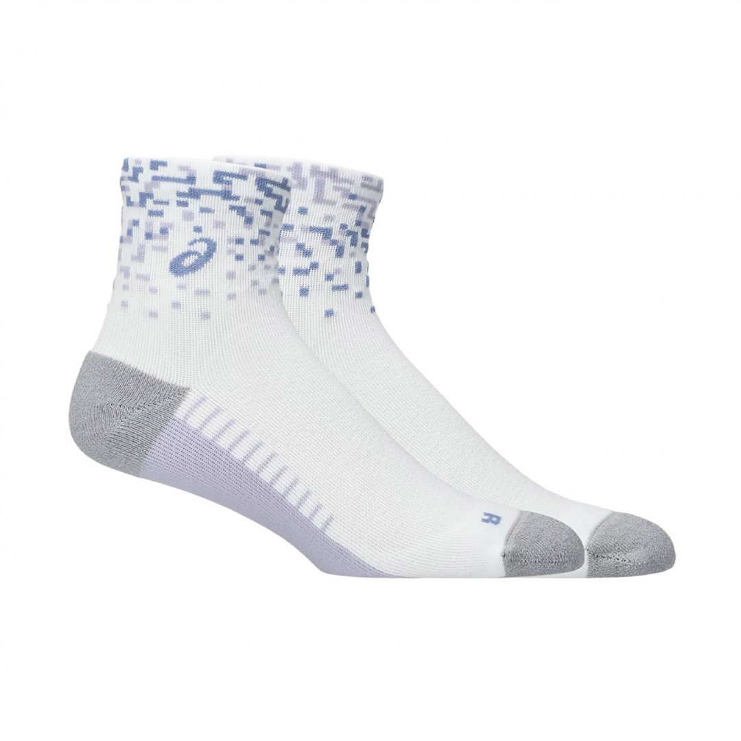 ASICS PERFORMANCE RUN QUARTER SOCK 3013B284-100 Λευκό