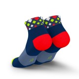 INCYLENCE LOW-CUT RUNNING CRYSTALS SHORT 0101622-NAVY CANARY Colorful Image 0