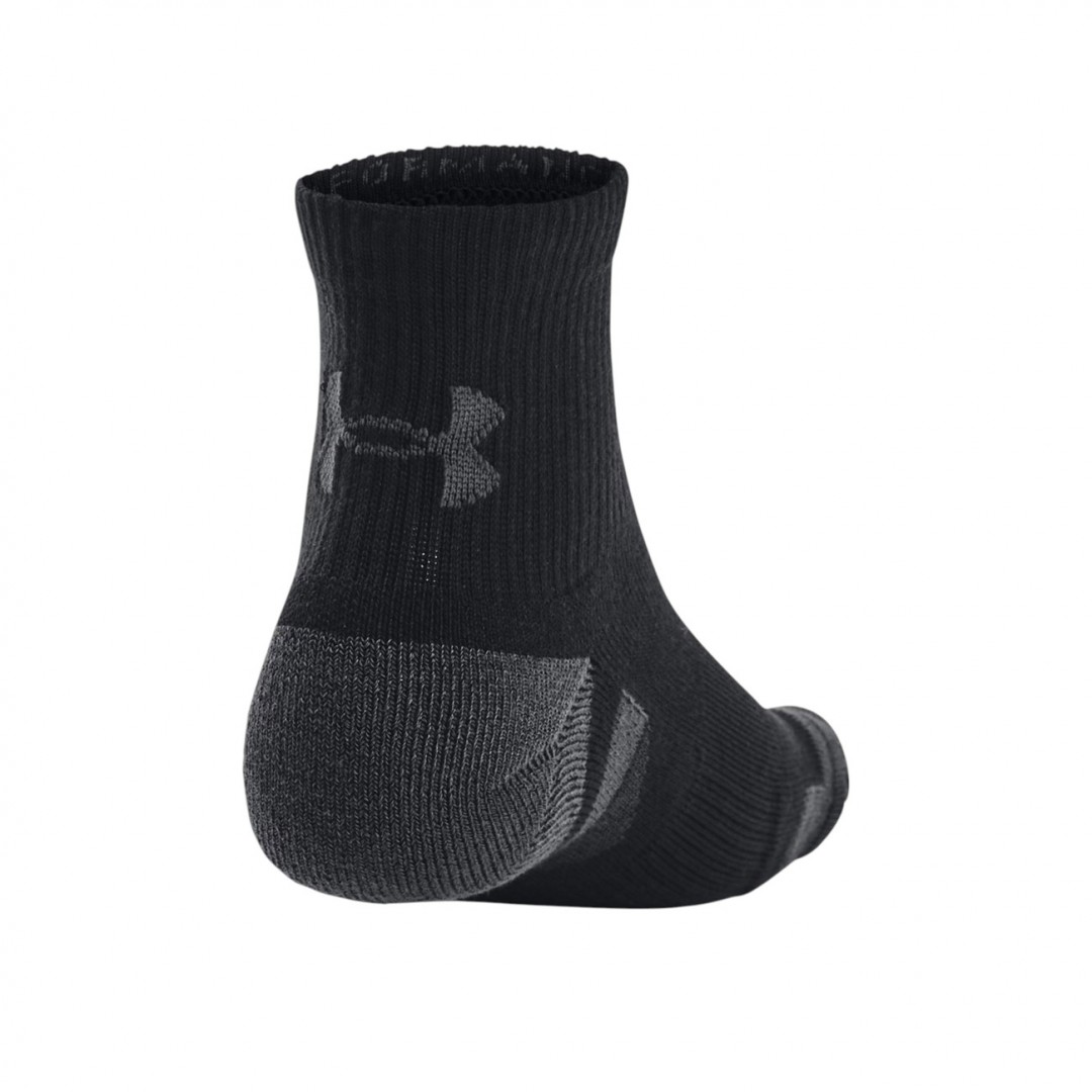 UNDER ARMOUR PERFORMANCE TECH 3PK QTR 1379510-001 Black