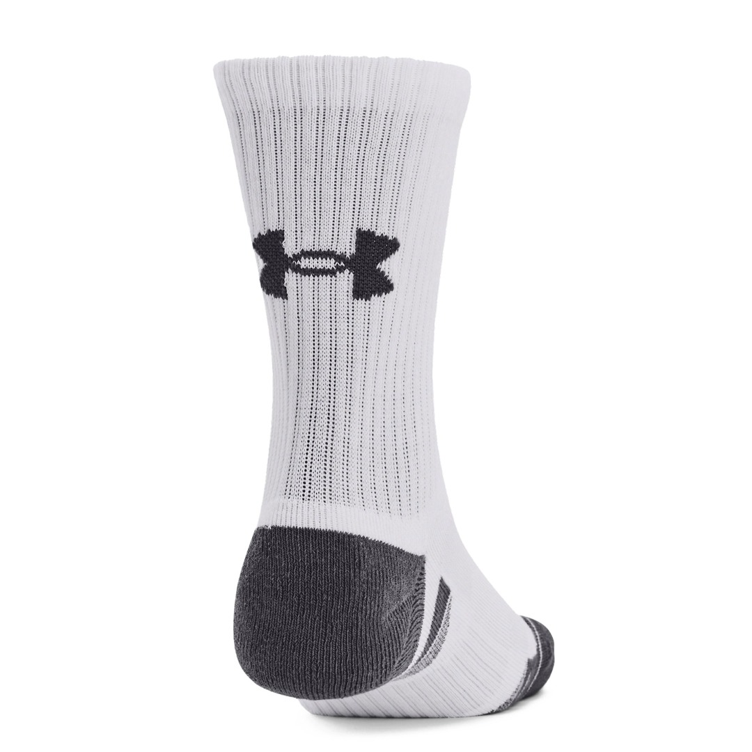 UNDER ARMOUR PERFORMANCE COTTON 3PK MID 1379530-100 White