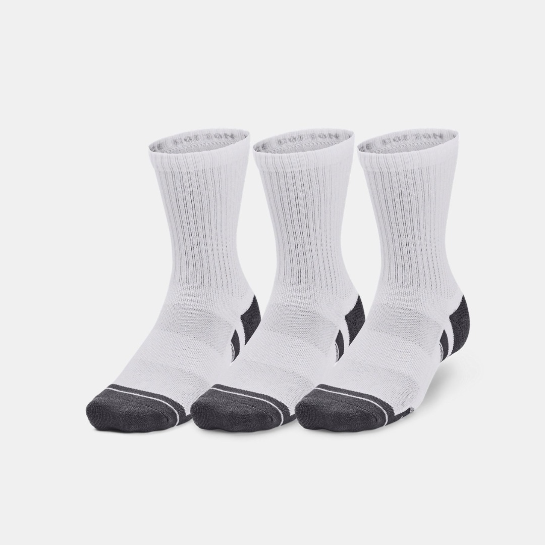 UNDER ARMOUR PERFORMANCE COTTON 3PK MID 1379530-100 White