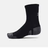 UNDER ARMOUR PERFORMANCE COTTON 3PK MID 1379530-001 Black Image 1