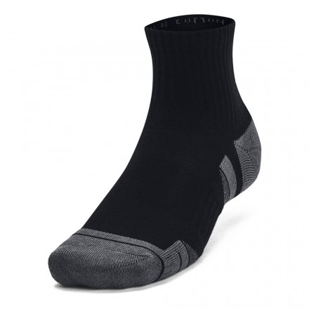 UNDER ARMOUR PERFORMANCE COTTON 3PK QTR 1379528-001 Μαύρο