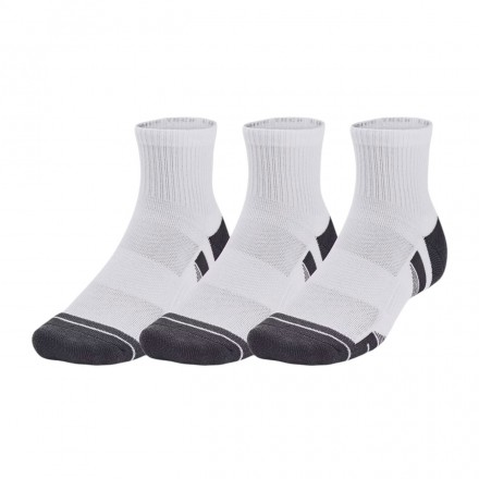 UNDER ARMOUR PERFORMANCE TECH 3PK QTR 1379510-100 Λευκό