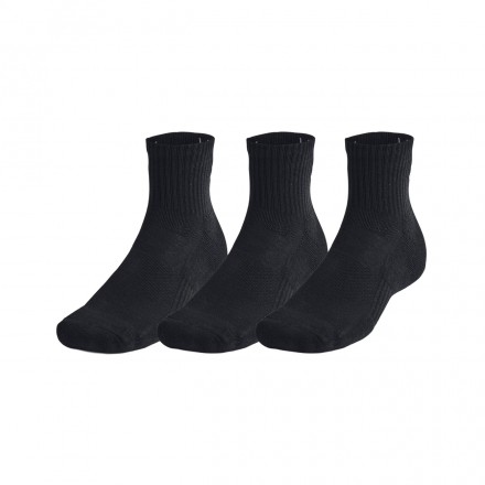 UNDER ARMOUR UNISEX TC 3PK QTR 1386372-001 Μαύρο