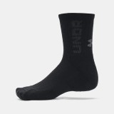 UNDER ARMOUR 3-MAKER 3PK MID-CREW 1373084-001 Black Image 2